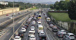 İstanbul’da bayram trafiği başladı