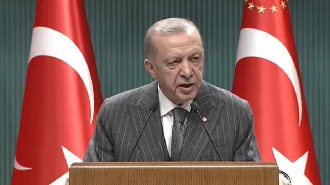 Cumhurbaşkanı Erdoğan konuşuyor