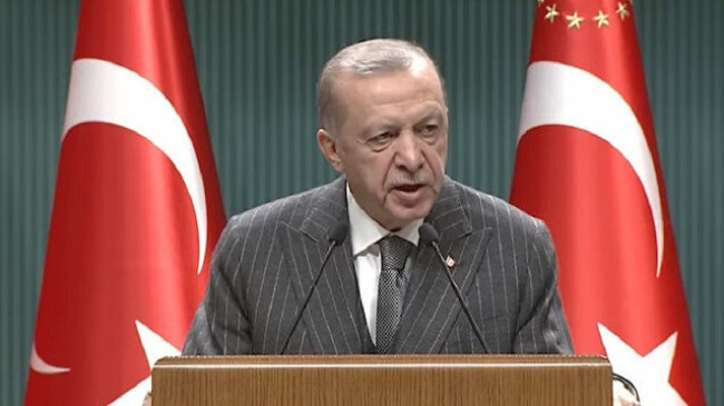 Cumhurbaşkanı Erdoğan konuşuyor