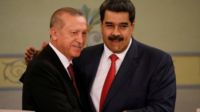 Erdoğan, Maduro ile görüştü